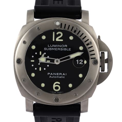 panerai luminor submersible men& 39|Panerai Luminor submersible pam 00025.